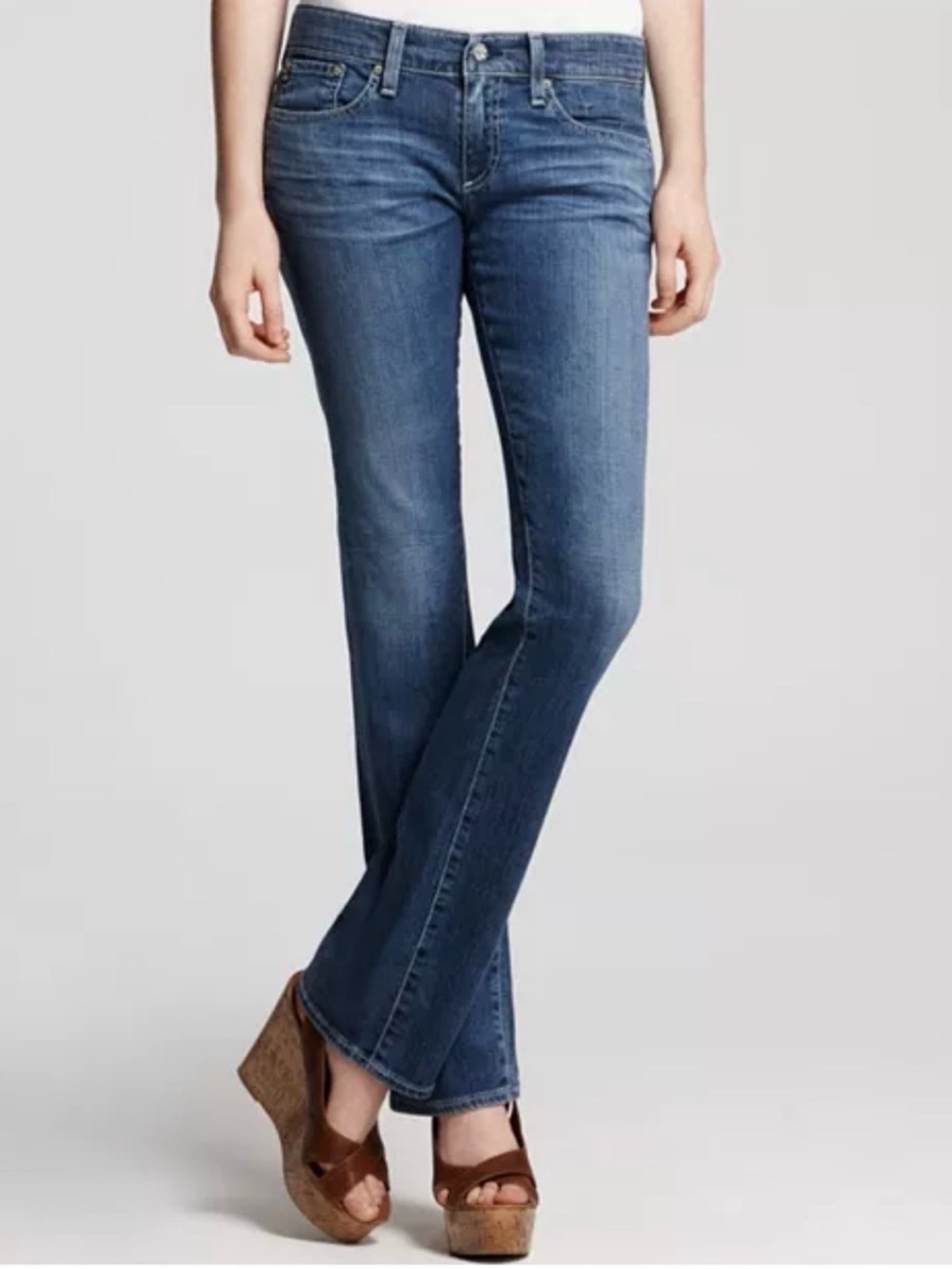 Ag Adriano Goldschmied Straight Leg the TOMBOY Blue Jeans